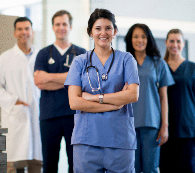 blue, green, and white professional medical service instagram post (1)